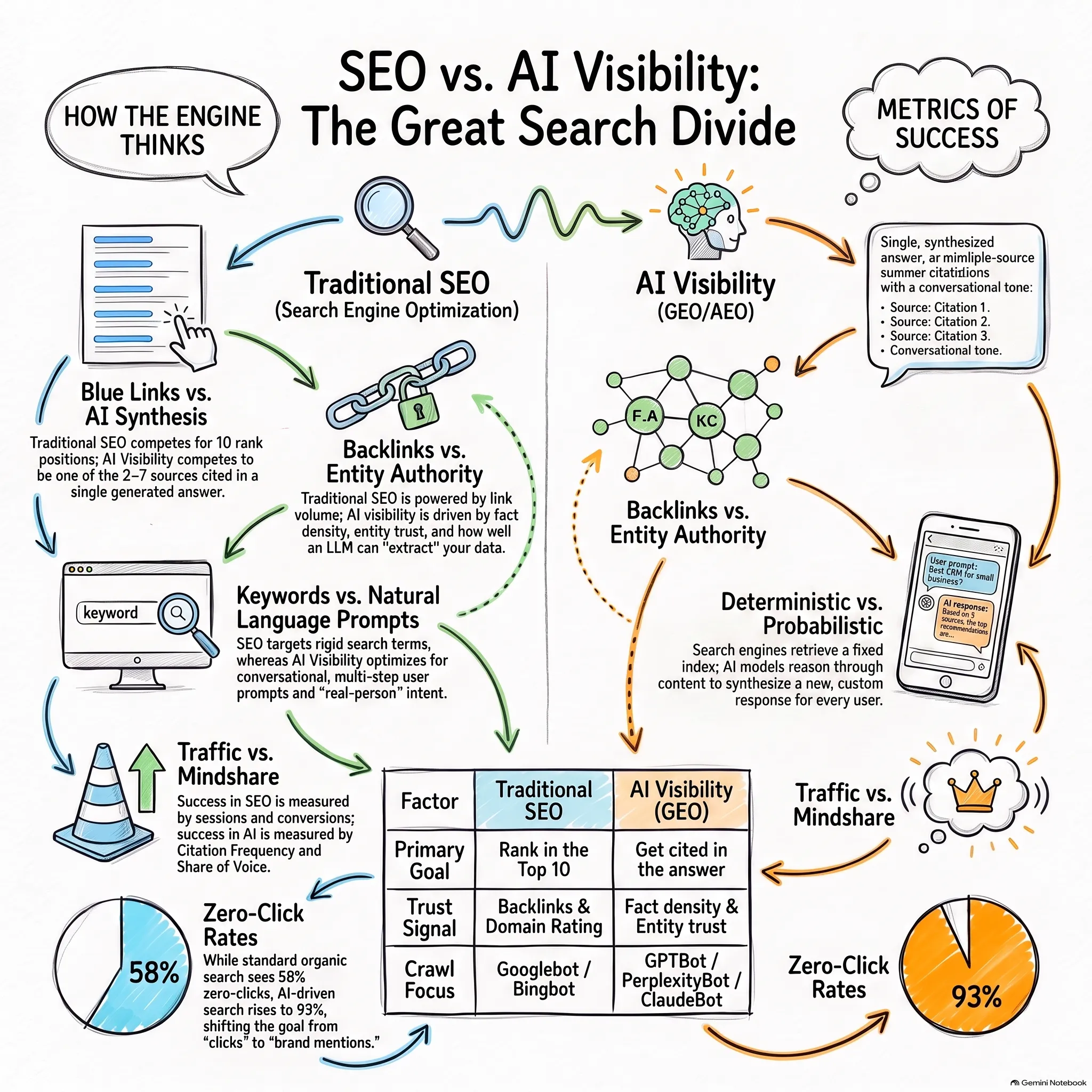 SEO vs AI Visibility Guide